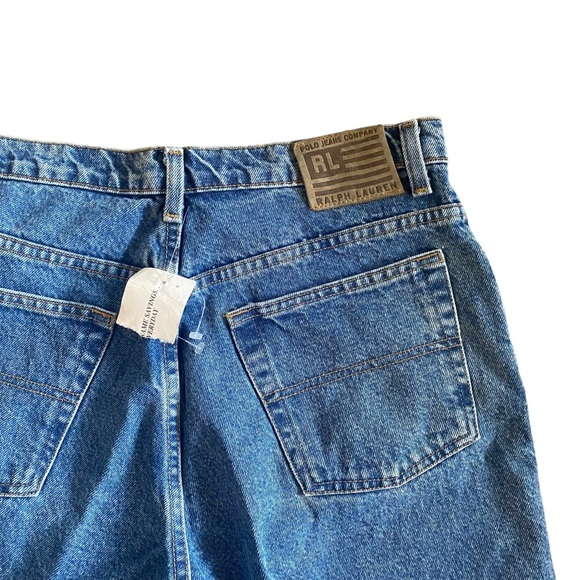 NWT Polo Jeans Company Ralph Lauren Relaxed Tapered Leg High Waist Womens 16 - Picture 3 of 4